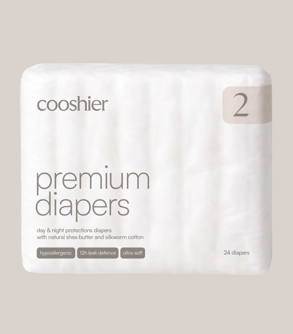 Cooshier premium diaper packaging